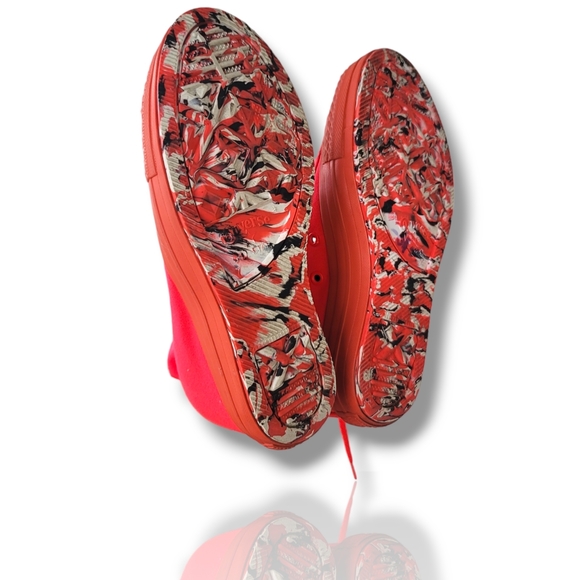 Converse Chuck Taylor All Star Platform Hot Pink Hightop Sneakers Shoes Wedge 7 - Picture 7 of 9